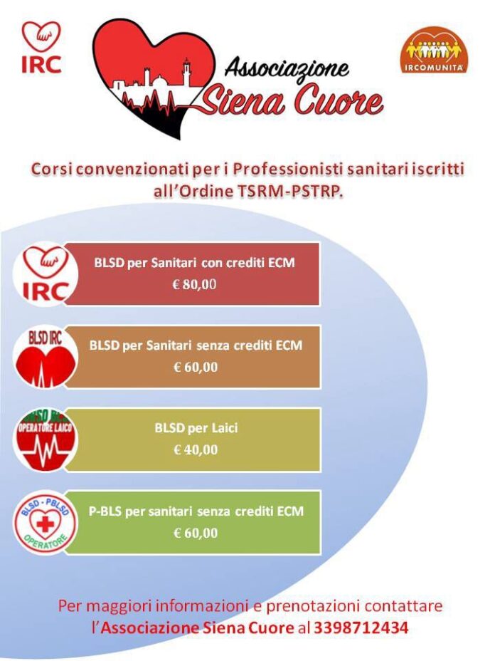 corso bls sienacuore